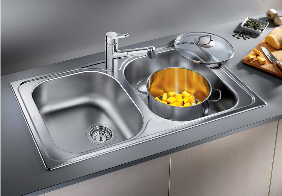 BLANCO TIPO 8 Premium Stainless Steel Double Bowl Kitchen Sink (511924)