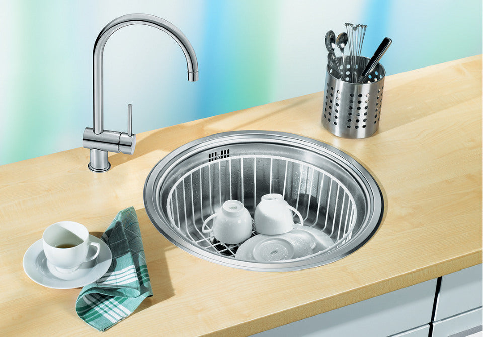 BLANCO RONDOSOL Premium Round Stainless Steel Kitchen Sink (513306)