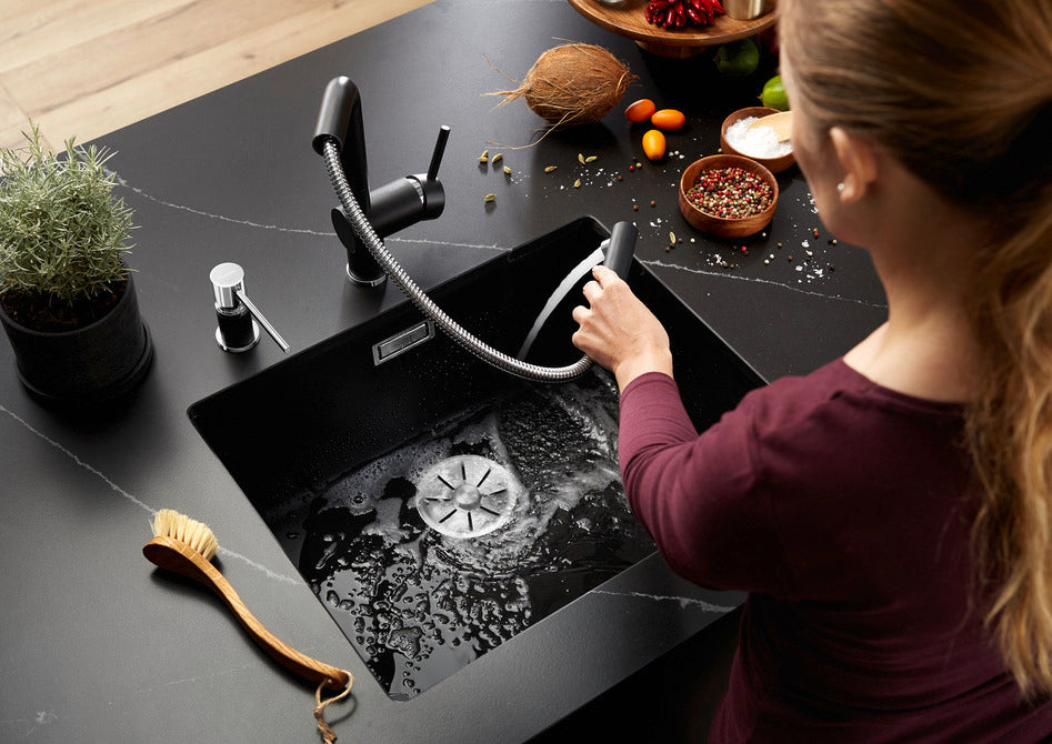 BLANCO SUBLINE 500-U SILGRANIT Undermount Kitchen Sink (525995)
