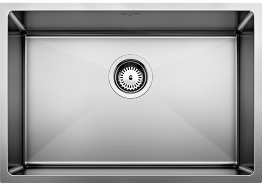 BLANCO QUATRUS R15 600-IU Premium Stainless Steel Kitchen Sink | Inset & Undermount Installation (200039)