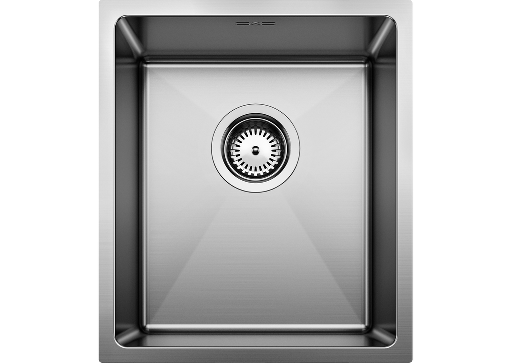 BLANCO QUATRUS R15 340-IU Premium Stainless Steel Kitchen Sink | Inset & Undermount Installation (235640)