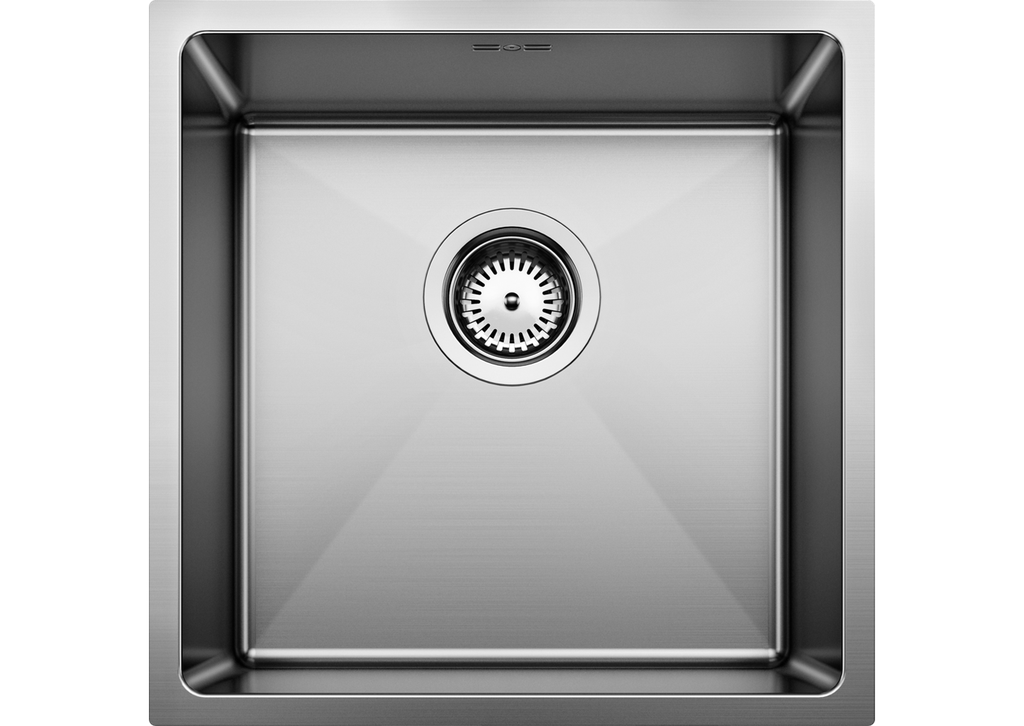 BLANCO QUATRUS R15 400-IU Premium Stainless Steel Kitchen Sink | Inset & Undermount Installation (235641)