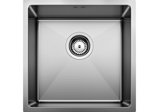 BLANCO QUATRUS R15 400-IU Premium Stainless Steel Kitchen Sink | Inset & Undermount Installation (235641)