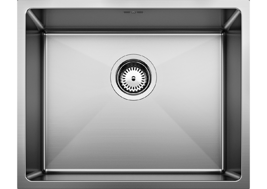 BLANCO QUATRUS R15 500-IU Premium Stainless Steel Kitchen Sink | Inset & Undermount Installation (235642)
