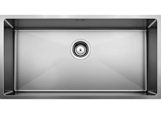 BLANCO QUATRUS R15 800-IU Premium Stainless Steel Kitchen Sink | Inset & Undermount Installation (235646)