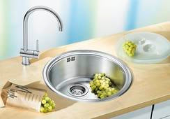 BLANCO RONDOSOL Premium Round Stainless Steel Kitchen Sink (513306)