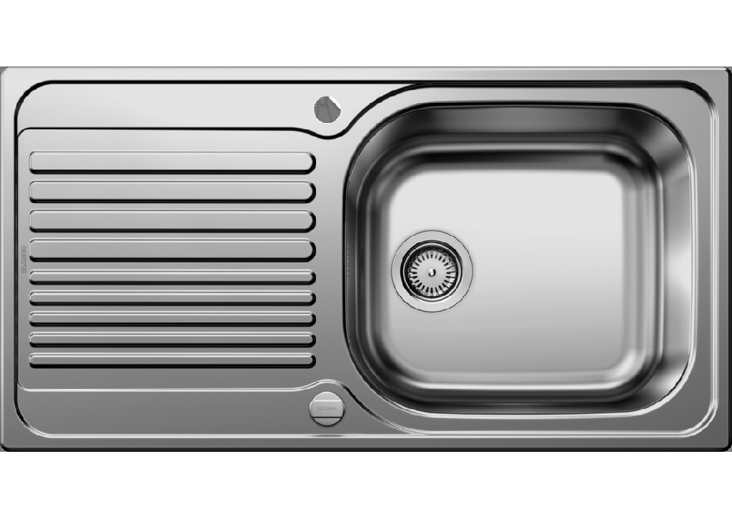 BLANCO TIPO XL 6 S Premium Stainless Steel Kitchen Sink with Drainer & Remote Drain Control (514243)