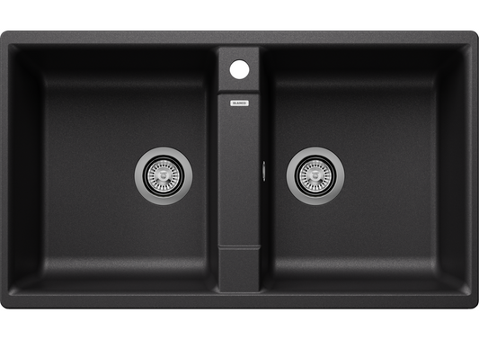 BLANCO ZIA 9 SILGRANIT Double Bowl Kitchen Sink - Anthracite (516686)