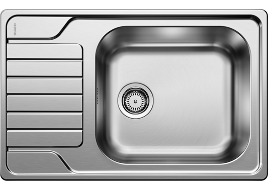 BLANCO DINAS XL 6 S Compact Stainless Steel Kitchen Sink with Drainer (525121)