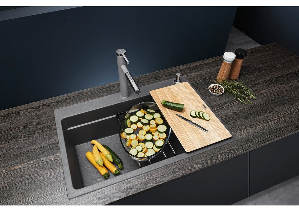 BLANCO ETAGON 8 SILGRANIT Kitchen Sink - Black (525892)