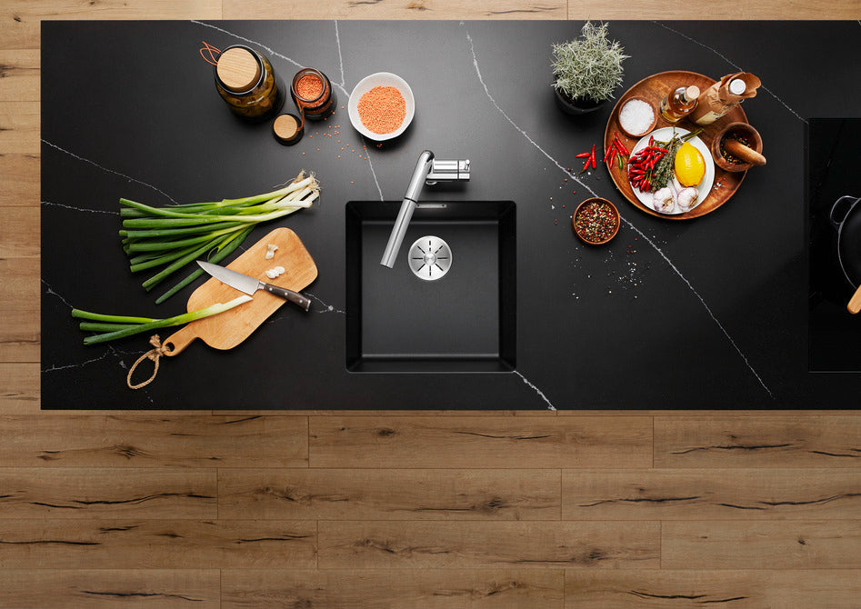 BLANCO SUBLINE 400-U SILGRANIT Undermount Kitchen Sink (525990)