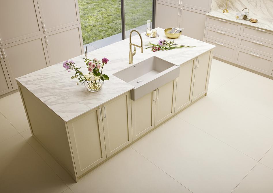 BLANCO VINTERA XL 9-UF SILGRANIT Farmhouse Kitchen Sink
