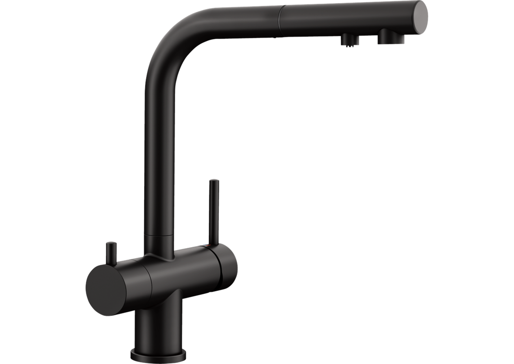 BLANCO FONTAS-S II Filter Pull-Out Kitchen Tap Black Matt (526672)