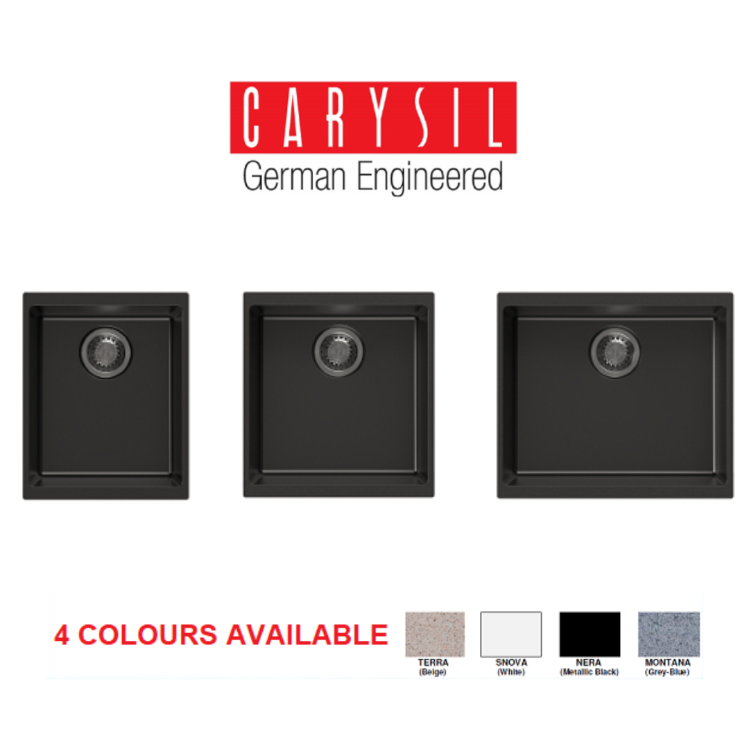 CARYSIL – Enigma #370, #430, #530 Granite Kitchen Sink