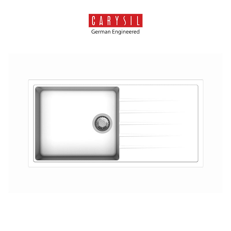 CARYSIL  – Deluxe #1000 (1B +1D) Granite Kitchen Sink